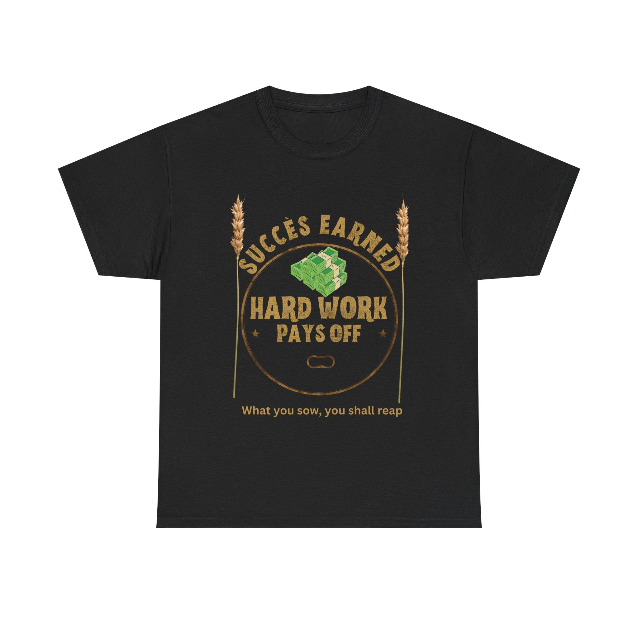 Hard Work Pays Off Unisex Heavy Cotton Tee