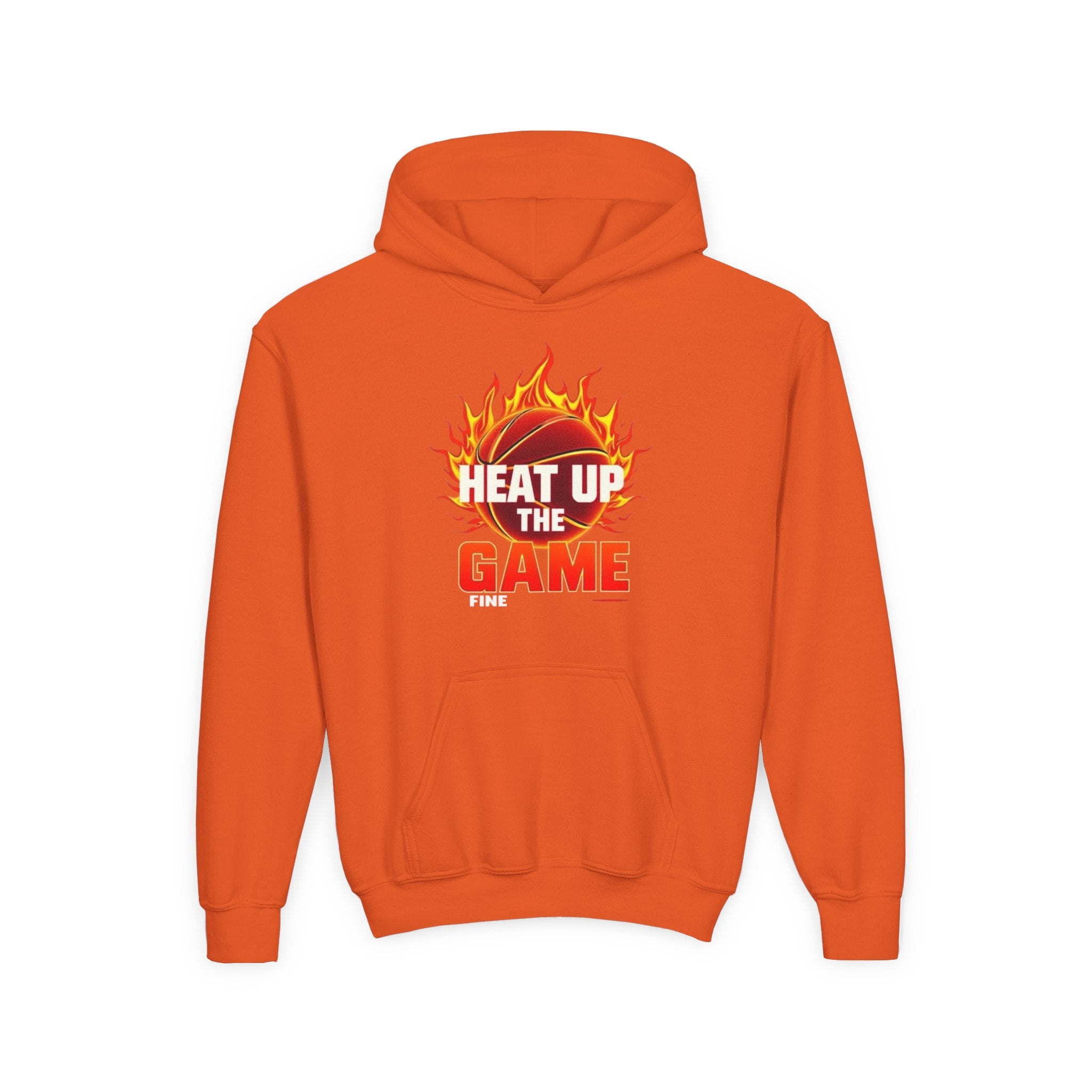 Youth Basketball Hoodie - Heat Up the Game
