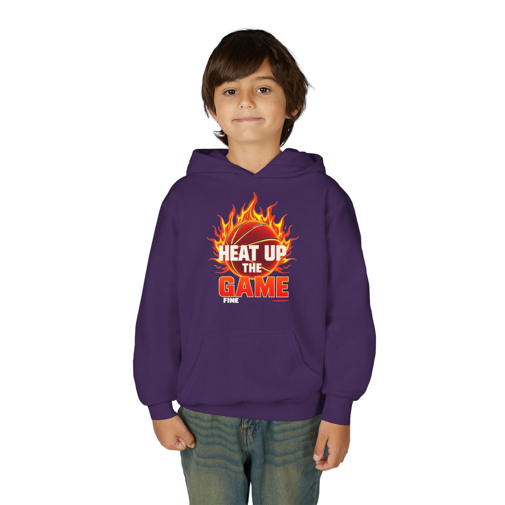 Youth Basketball Hoodie - Heat Up the Game