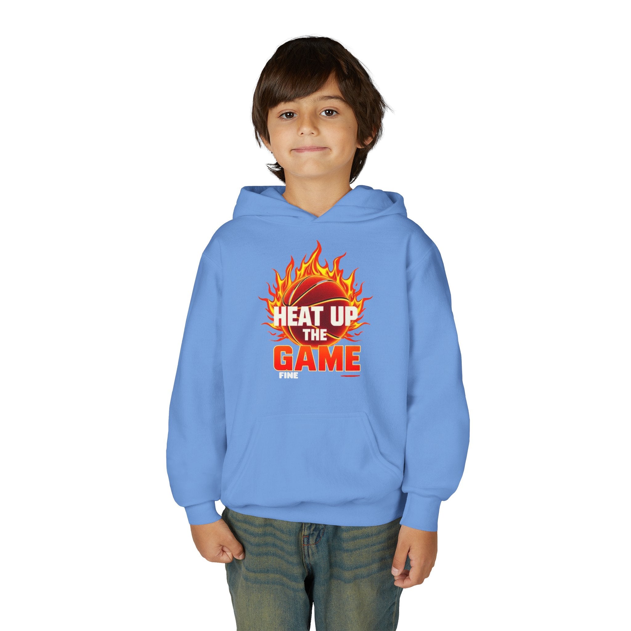 Youth Basketball Hoodie - Heat Up the Game