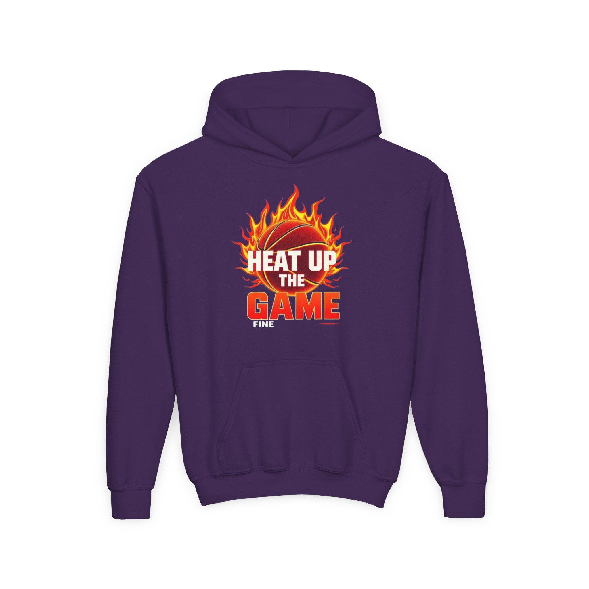 Youth Basketball Hoodie - Heat Up the Game
