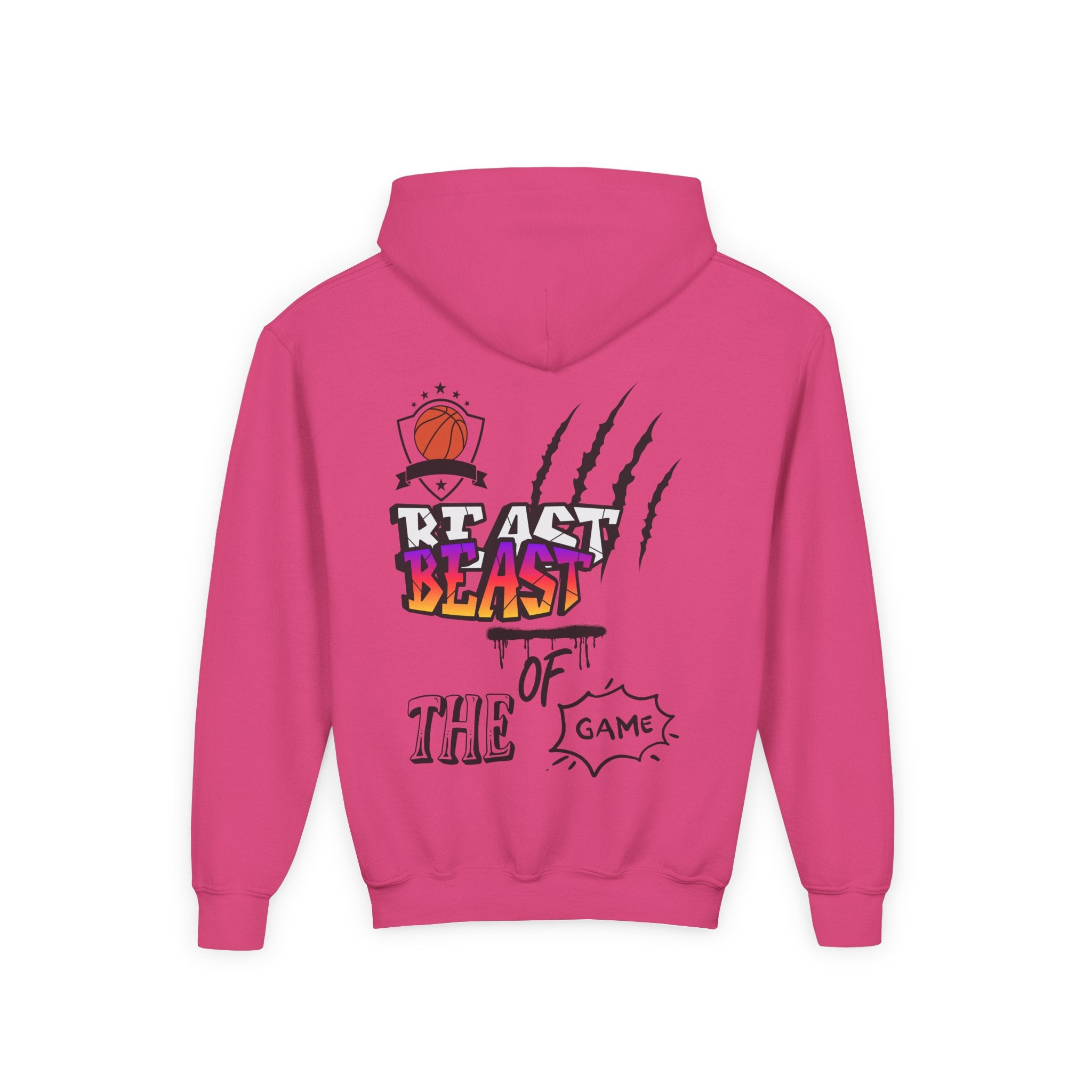 Youth Basketball Hoodie - Heat Up the Game