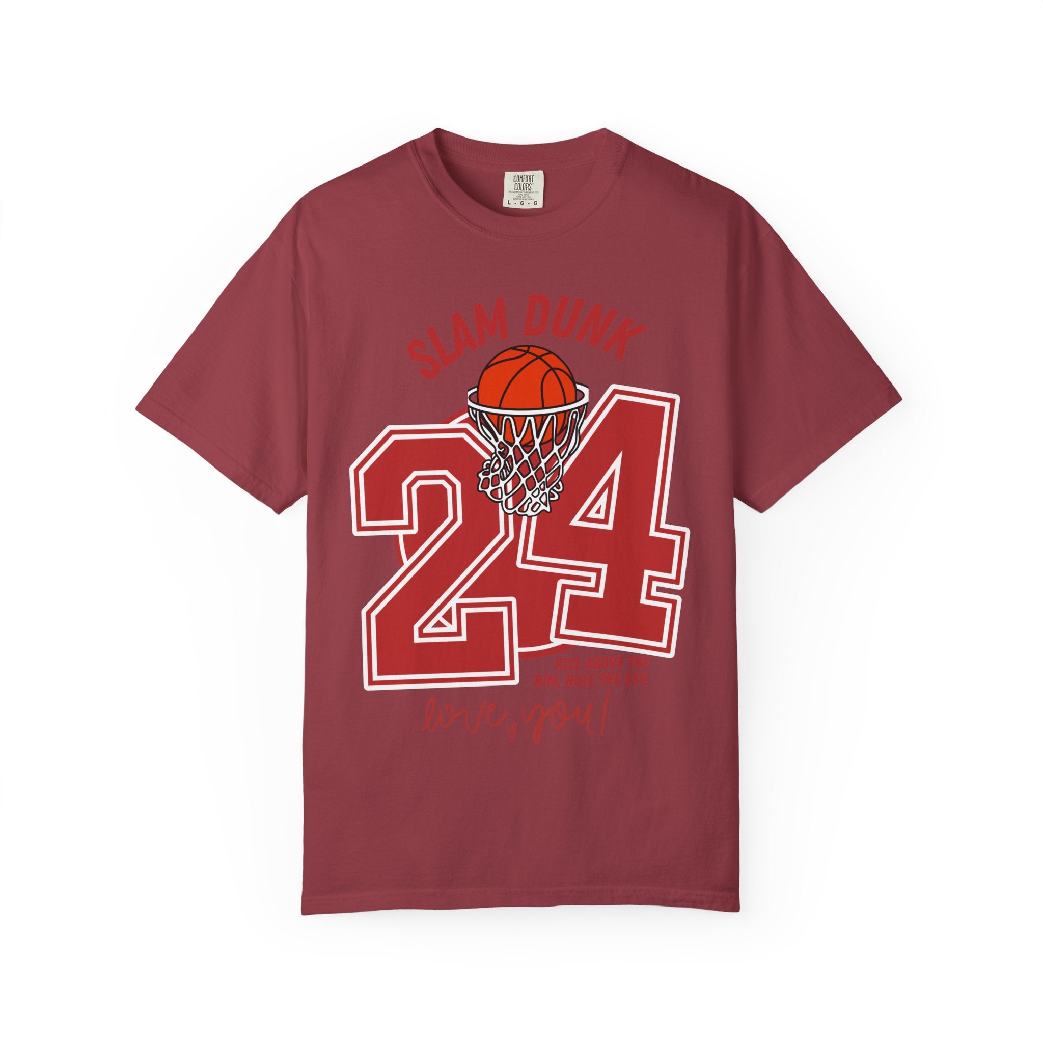 Slam Dunk Basketball T-Shirt – Unisex Garment-Dyed Tee