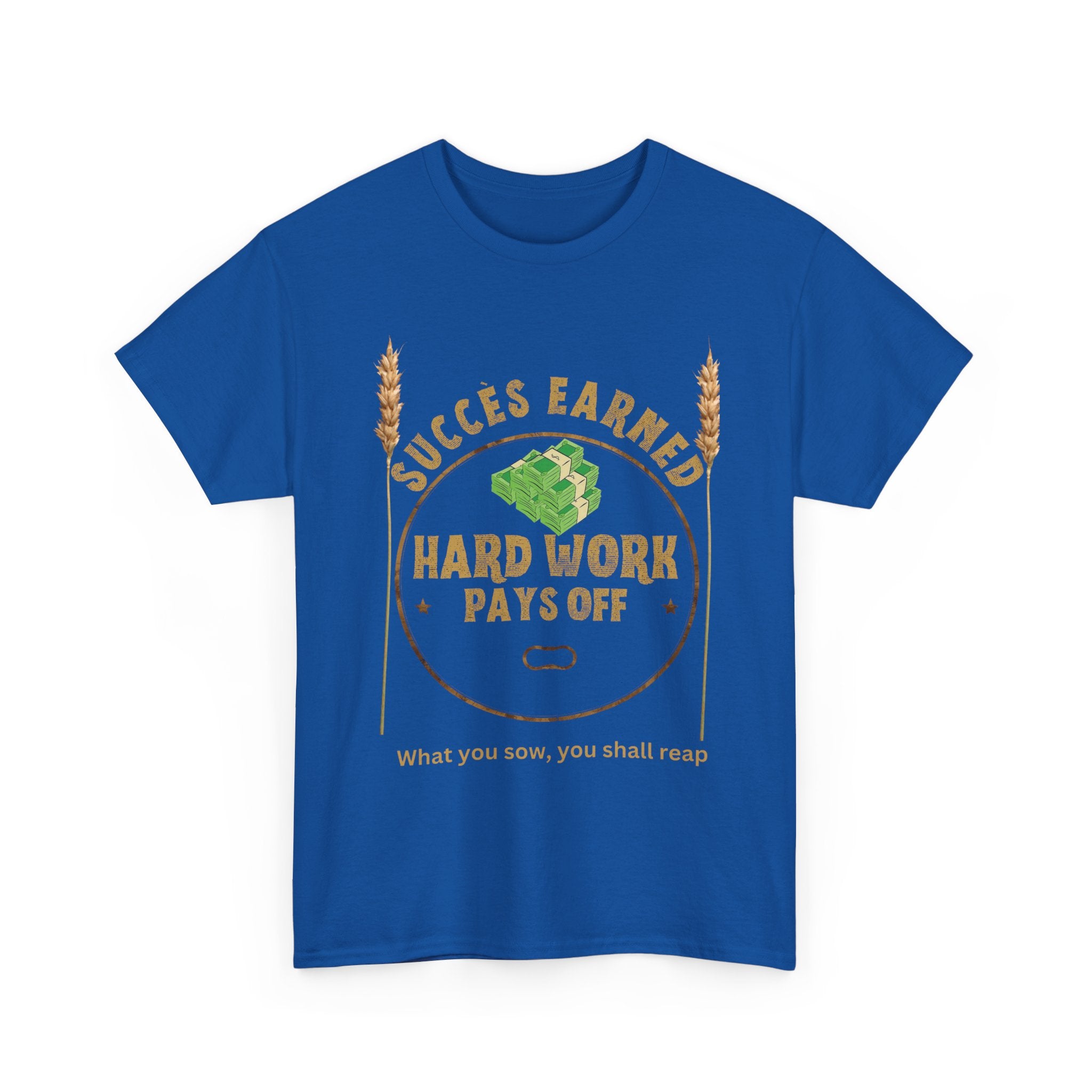Hard Work Pays Off Unisex Heavy Cotton Tee