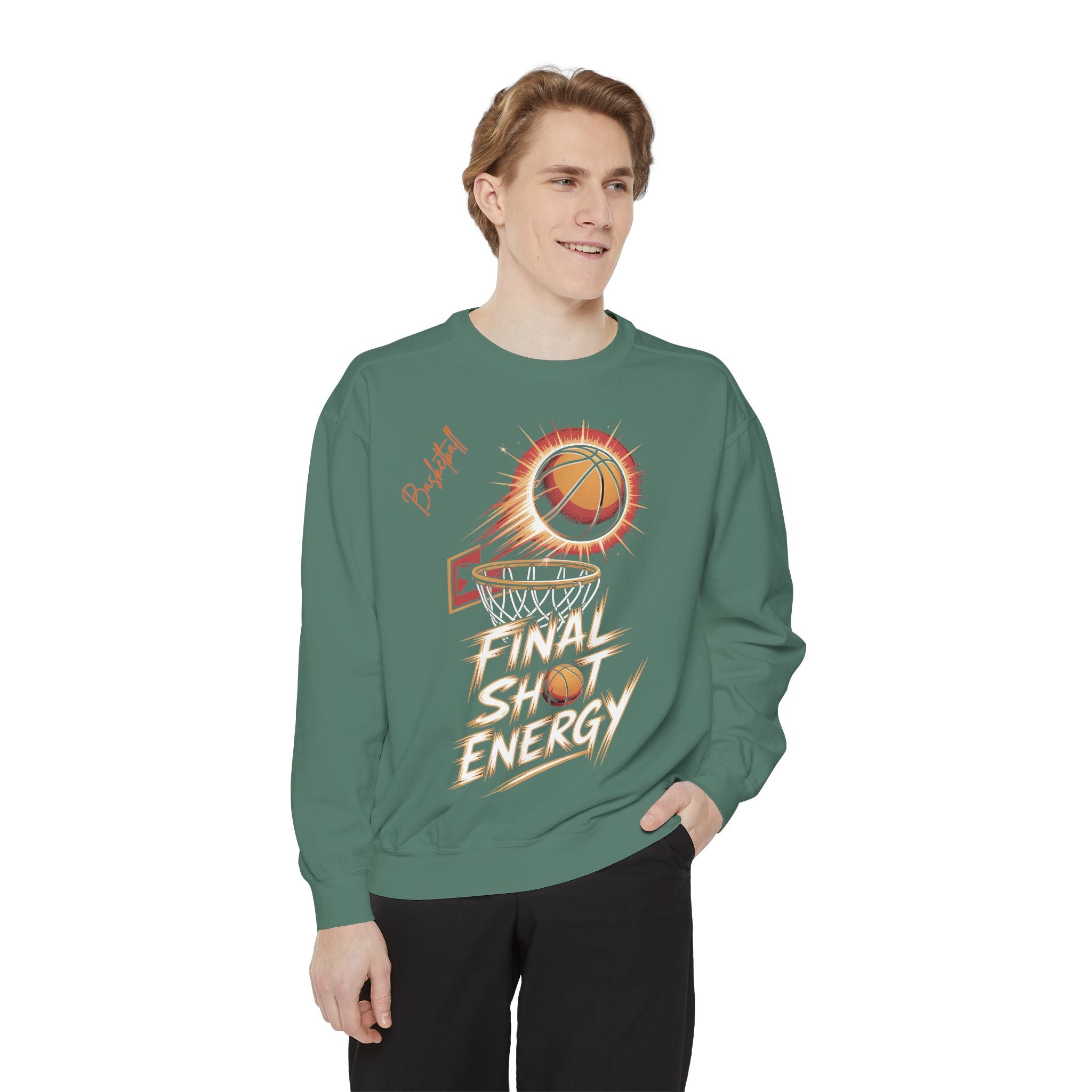Final Shot Energy Basketball Sweatshirt