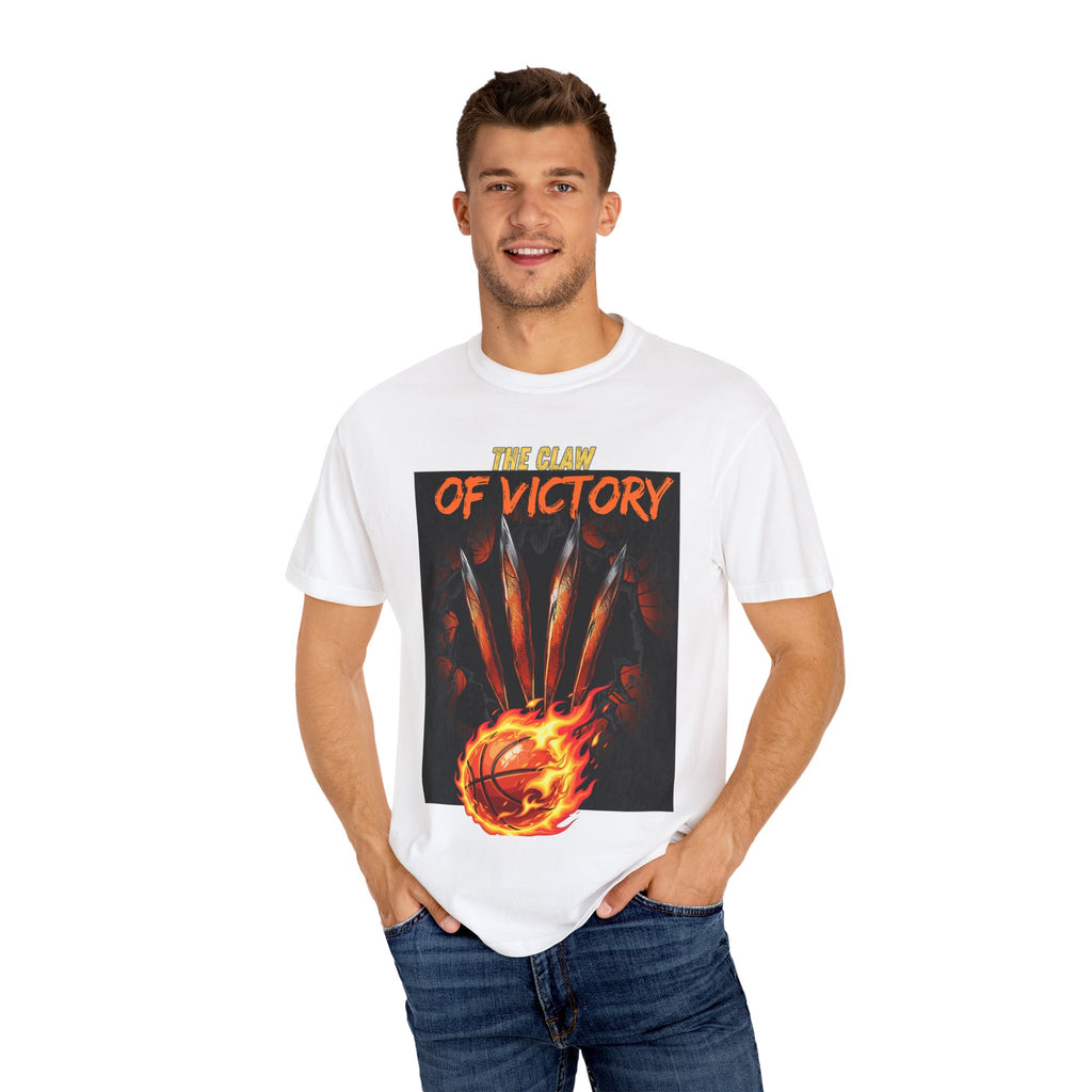 The Claw of Victory – Fierce Basketball Power DesignVictory Basketball Graphic T-Shirt