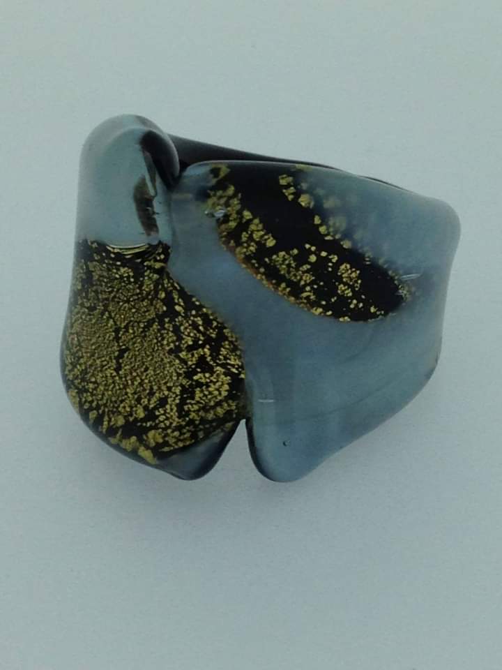 Murano glass ring Co core