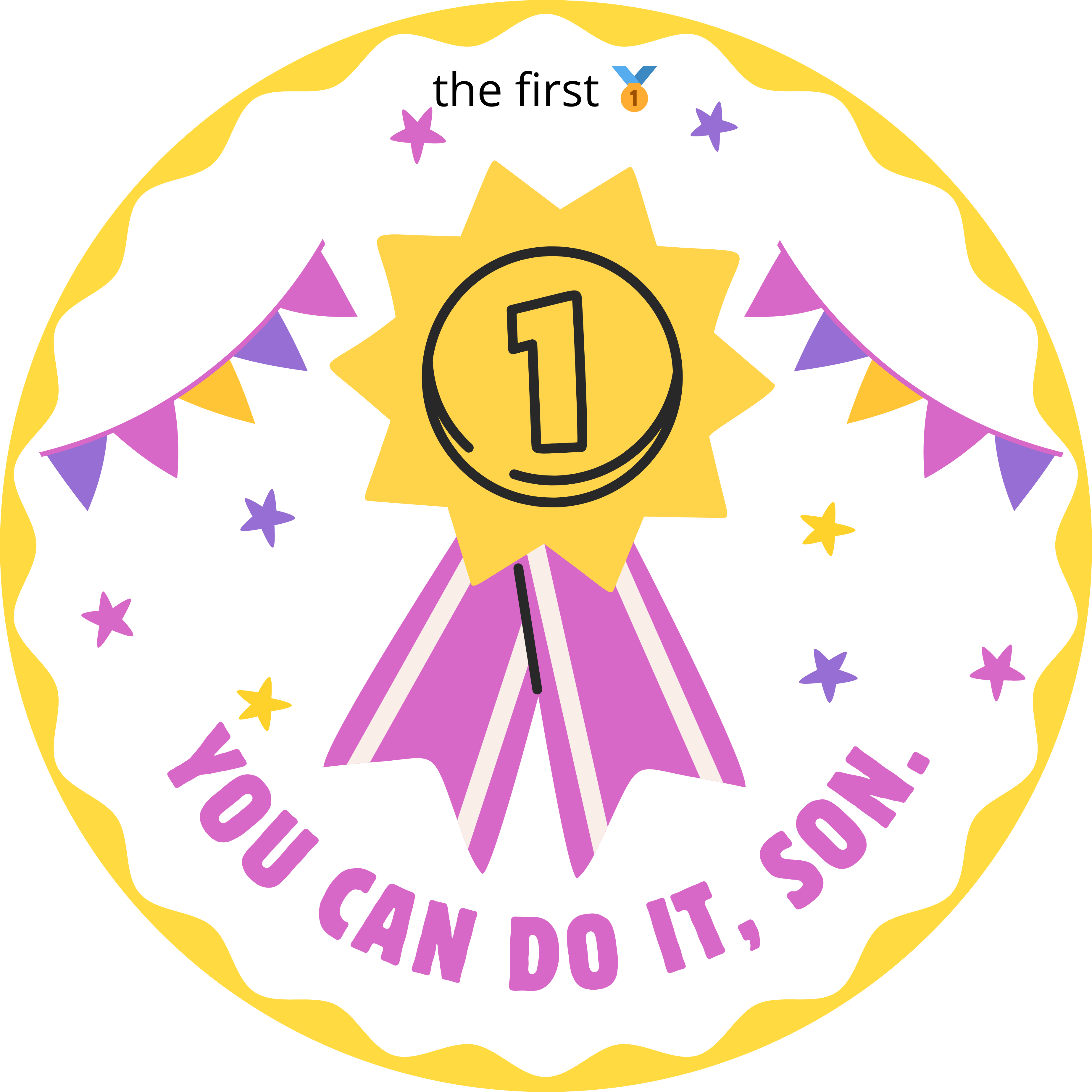 You can do it my son