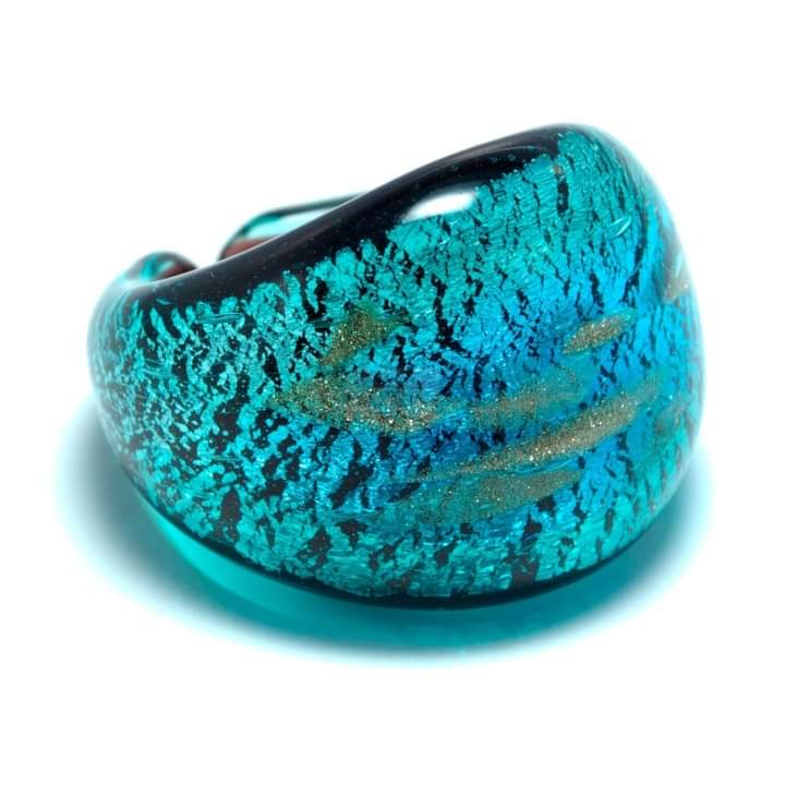 Murano glass ring QuachQai