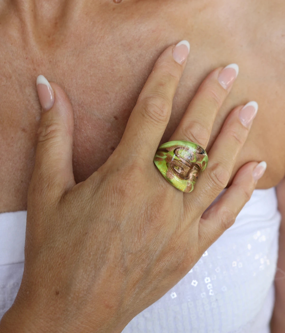 Merano Italian Crystal Ring – Elegant, Durable, Timeless