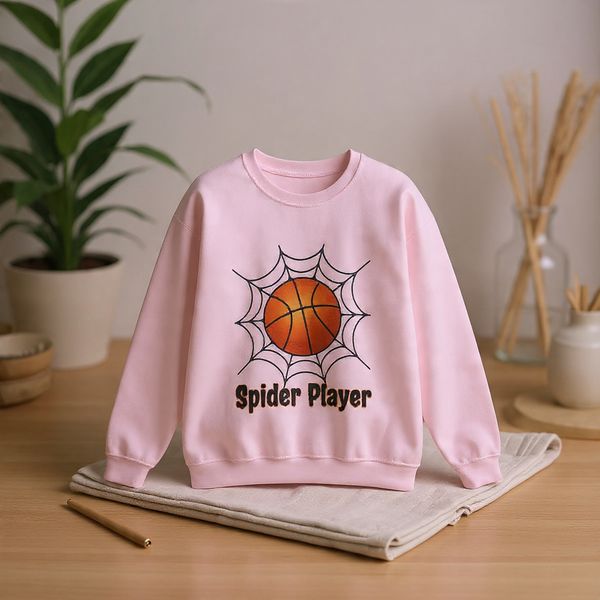 Spider Player Halloween Basketball T-ShirtSpider Player Basketball Sweatshirt